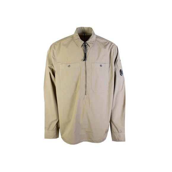 C.P. COMPANY half zip over shirts 【公式通販】